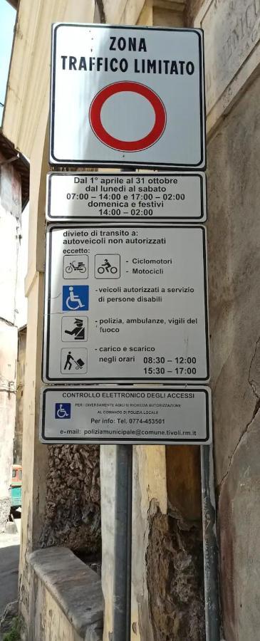 Apartament Alla Fontana Di Gemma Via Dei Sosii 69 Tivoli Zewnętrze zdjęcie